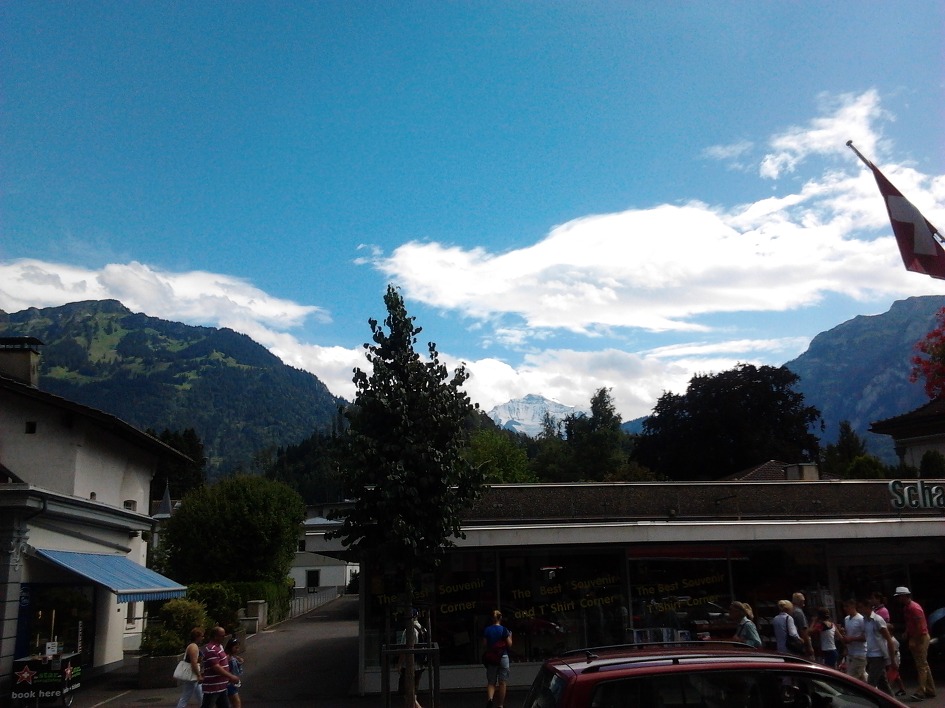 [스위스 여행]융푸라우의 관문인   인터라겐  