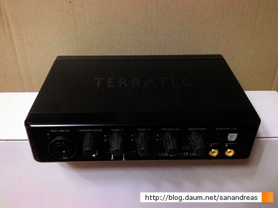 사운드 카드 : TERRATEC - DMX6Fire USB
