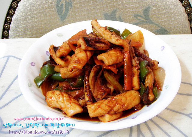 오징어볶음~★ 언제 먹어도 맛있는 밥반찬 겸 안주^^