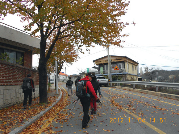 주왕지맥(계방지맥)6구간(분덕재 - 발산 - 동강 합수점)