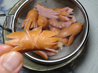 전복이 들어간 용궁 미니 주먹밥 또는 볶음밥?