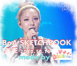 BoA SKETCHBOOK LIVE 2010.10.16