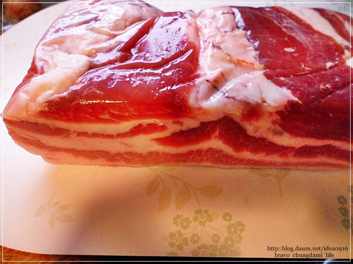 한번 맛보면 중독되는 맛 .. 삼겹살 특별식