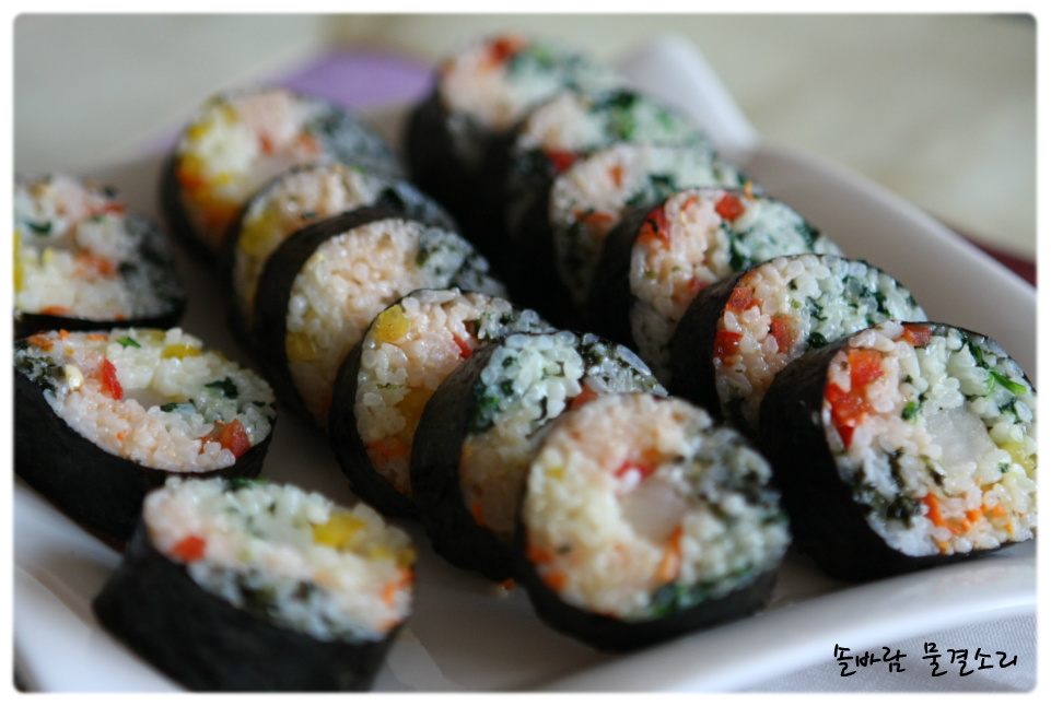 오로지김밥 이미지