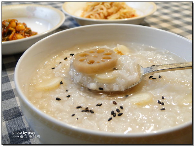 수삼연근죽