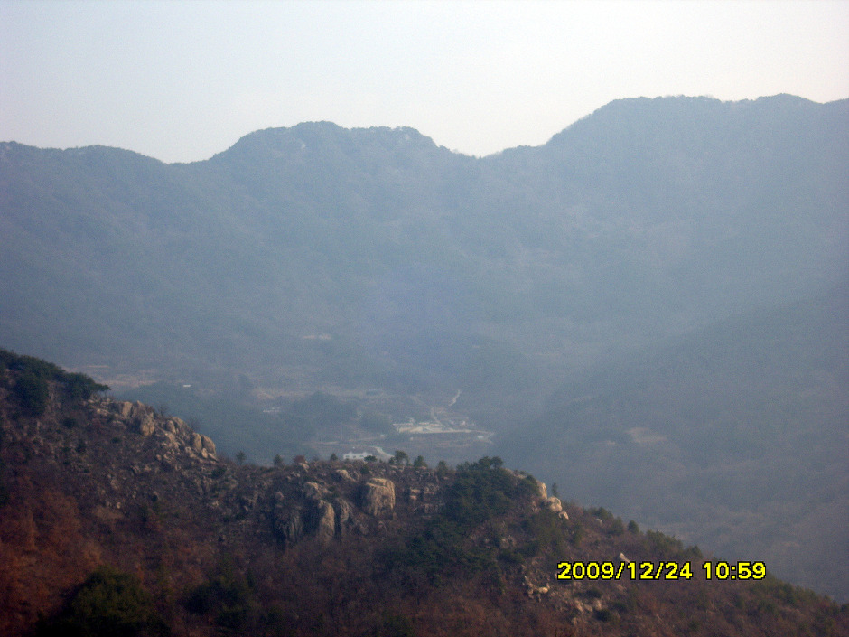 낙화산 정상 이미지