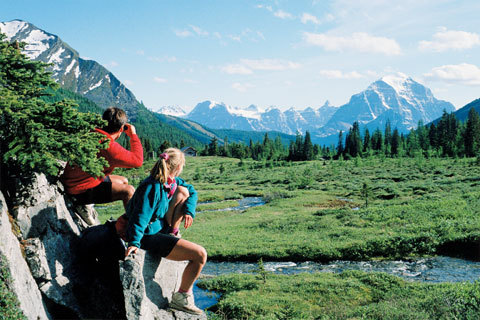 앨버타주로 떠나는 트레킹 