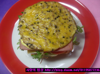 3040 세대의 추억담은! 구은감자곁들인 누드버거>_<
