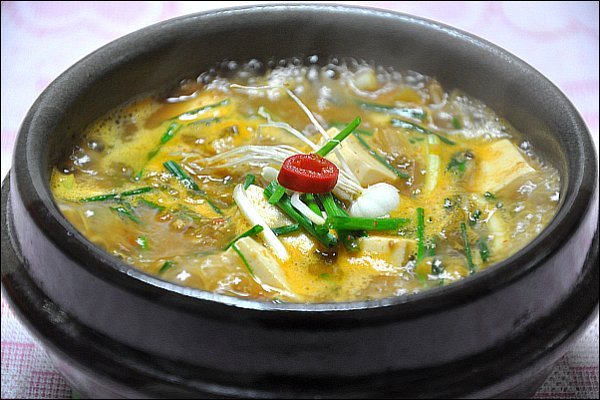 가는봄이 아쉬워~, 노지 달래 된장찌개