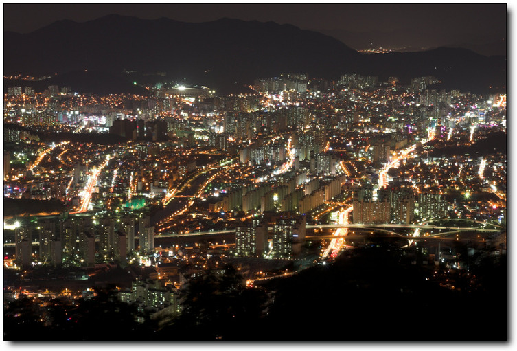 2009.10.18  장산에서 본 야경..