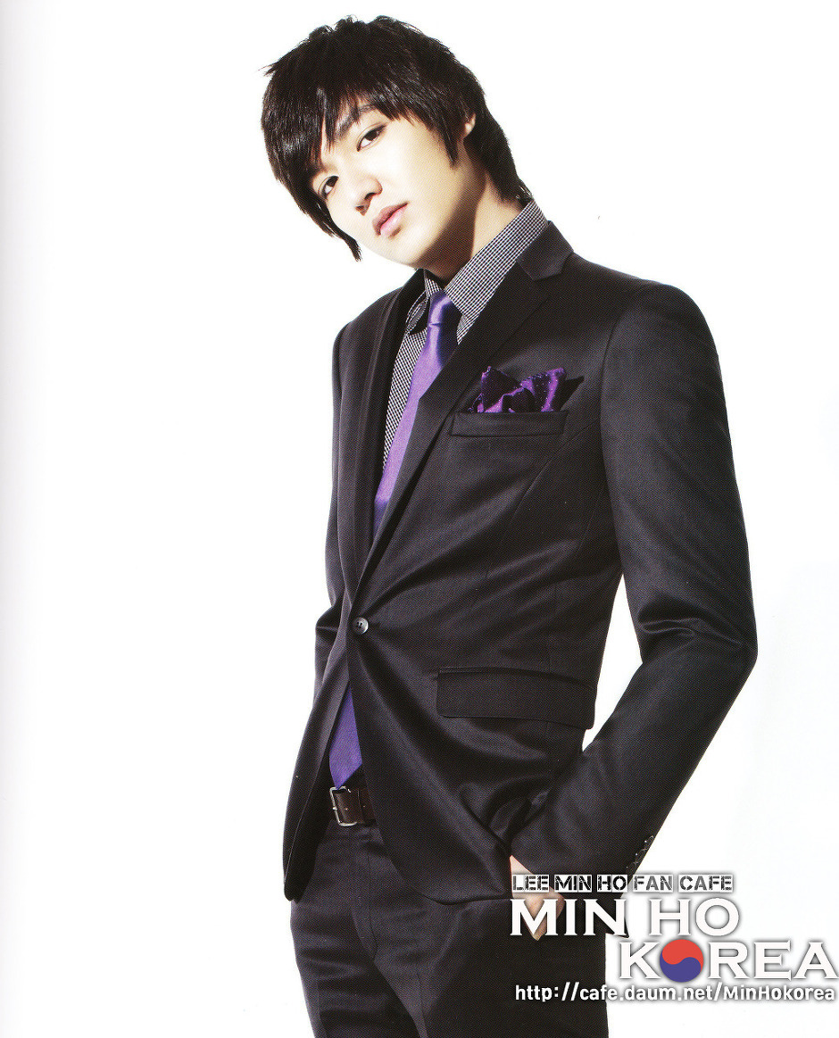 Lee Min Ho banh bao trong BST Trugen Winter 2009