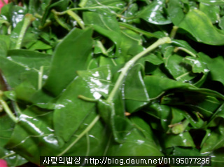 고추잎 무 말랭이 무침
