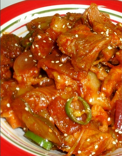 돼지고기두루치기 이미지