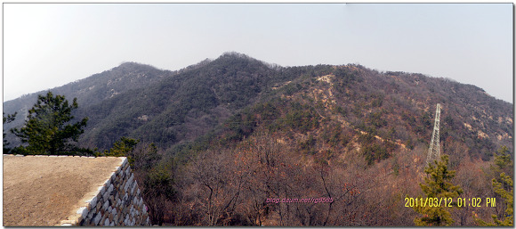 수락지맥3구간(담터고개 - 새우개고개 - 망우산 - 아차산 - 광장동) 