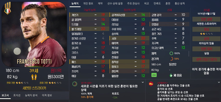 FM2017 공식로스터 포텐정리 | 인스티즈