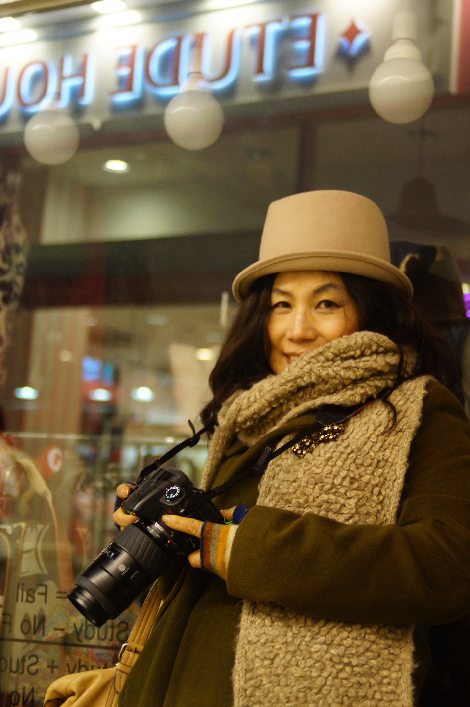 2011년 1월...야경출사...밤의 웨스턴 돔에서의 인물 촬영...