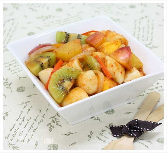 과일떡볶이 이미지