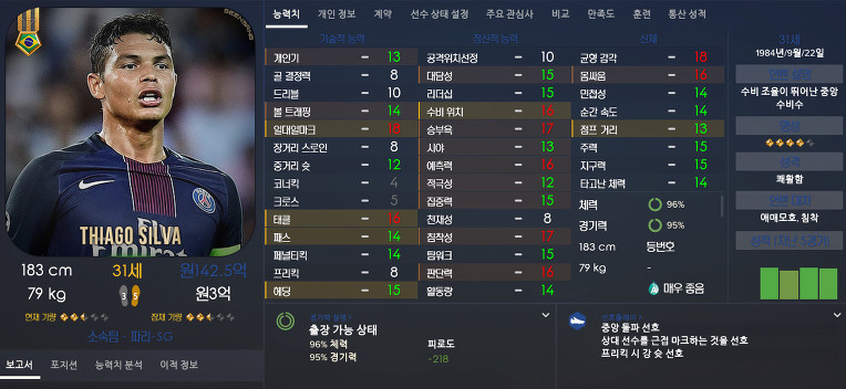 FM2017 공식로스터 포텐정리 | 인스티즈