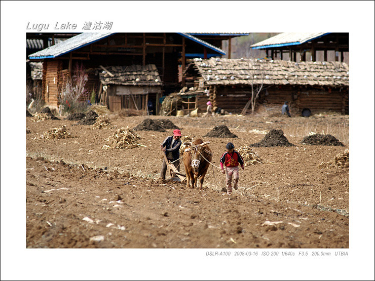 [중국 운남성] 루구호 이미지