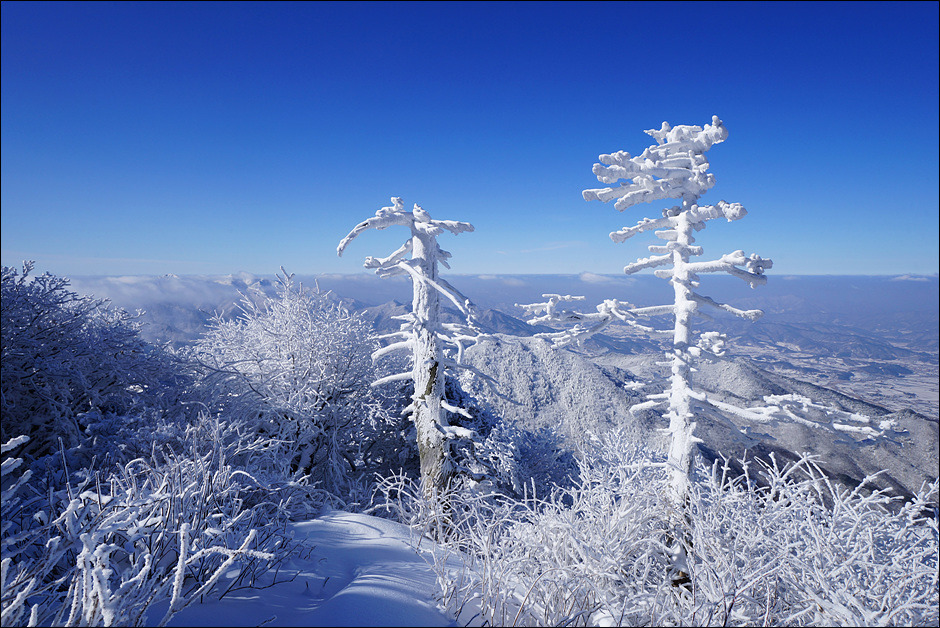 덕유산 일출과 일몰 포인트
