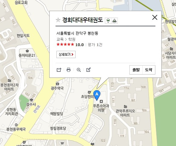 신체운동으로서 태권도는?