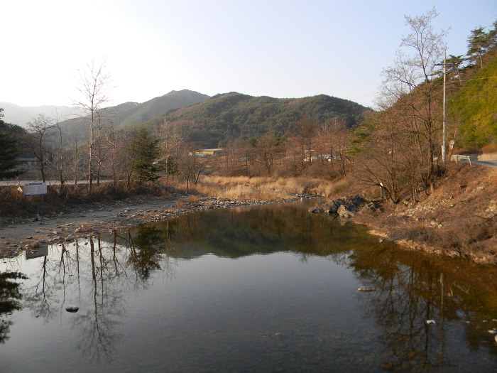후치악산에 묻힌 횡성 태종대와 노구소 (강림천)