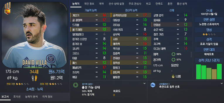 FM2017 공식로스터 포텐정리 | 인스티즈