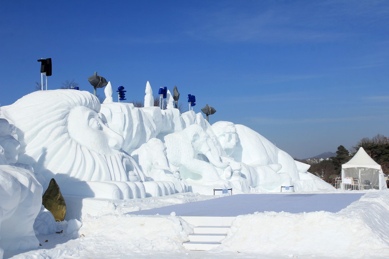 * 연천 전곡 겨울 눈꽃 축제