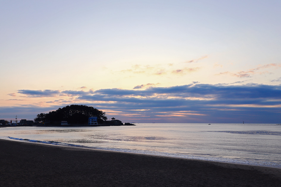 송정의 아침 (송정해수욕장. 2019.02.20.수)
