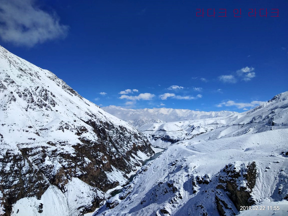 [라다크] 눈에 덮힌 히말라야