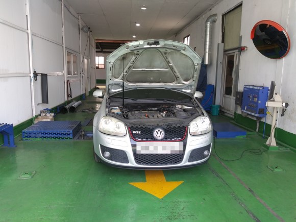 폭스바겐골프 5세대2.0 TDI 디젤 검사대행.수입차검사대행 - 경기도광주시검사대행.종합검사.정기검사