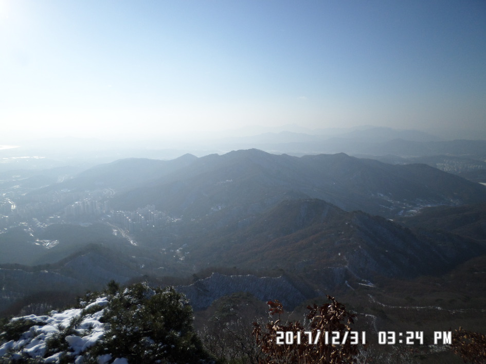 정유년 굿바이 해너미 천마산(812 m)산행