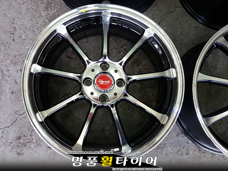 신품휠  몬자 에코텍 실버폴리쉬 17인치 사제휠 엑센트휠교체 올뉴프라이드휠교체 전주타이어 명품휠타이어