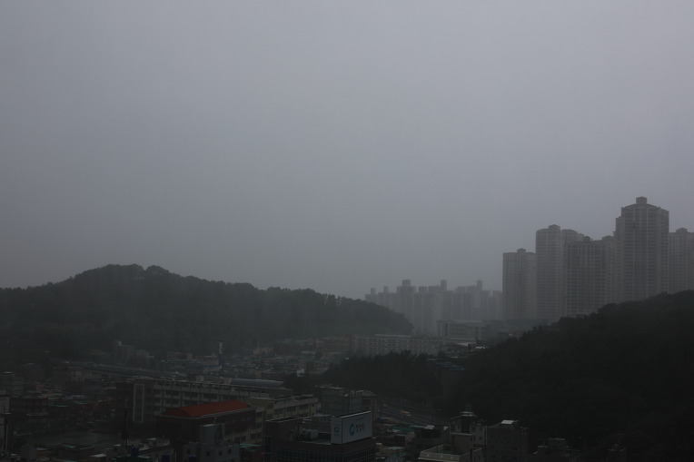 태풍 장마비 2018.7.3