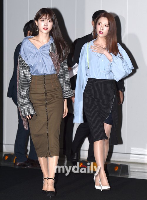 나인뮤지스 문현아,혜미