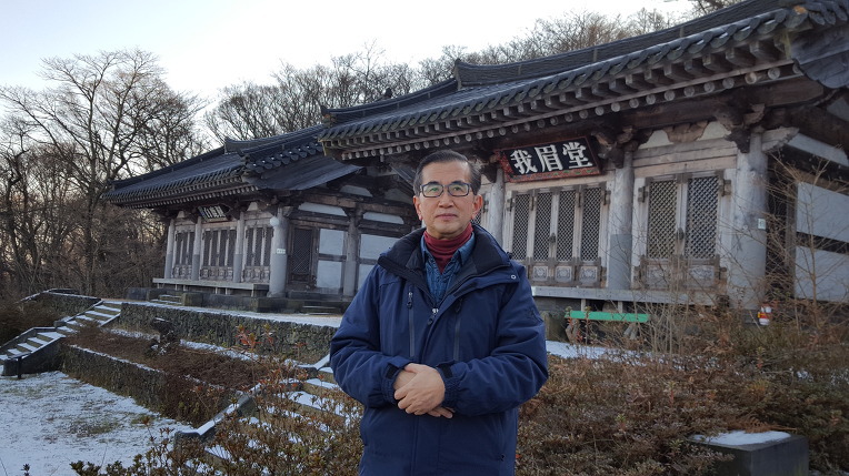 한라산 관음사 나한전에서 2019년1월1일